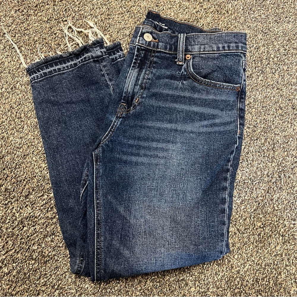 Women’s Old Navy Mid Rise Boyfriend Denim Jeans Size 6